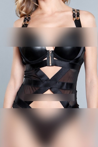 [BDSLBEW1855] BODY STOCKING 1855 