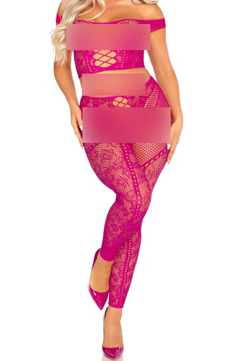[BOSCLEG89353MG] BODY STOCKING 89353MG 