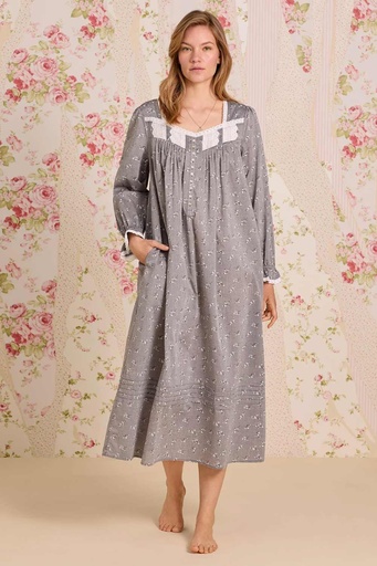[NGLSELEE70093] NIGHT GOWN E70093 