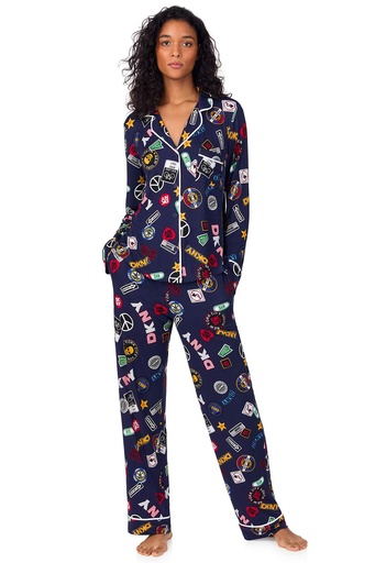 [PJLSDKN90076BM] PAJAMA DKNY 90076BM 
